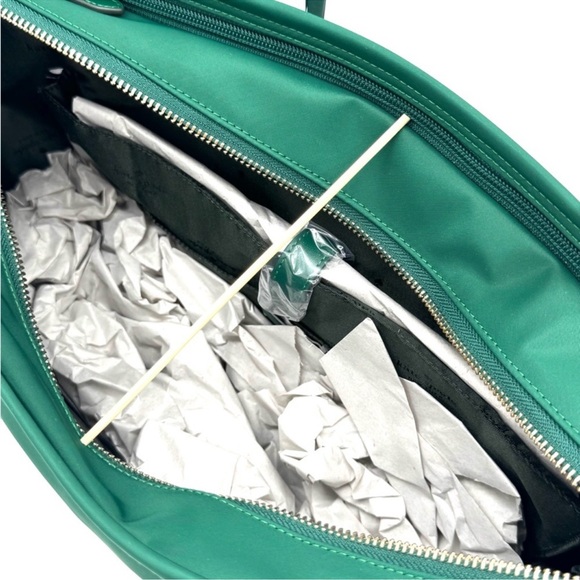 Kate Spade Medium Chelsea Ksnyl Tote Bag Deep Jade - Picture 8 of 12